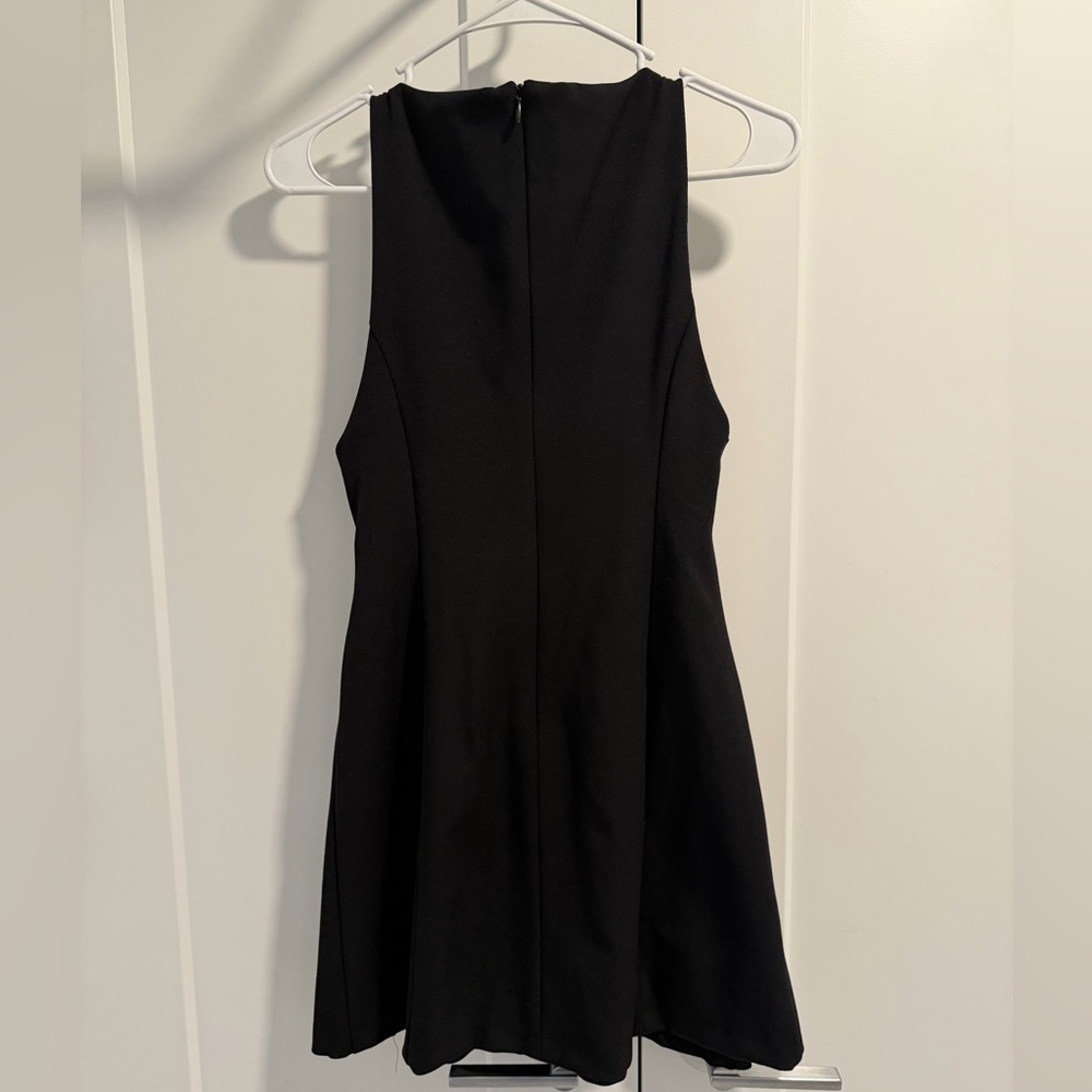 Zara Contrast Bow Mini Dress - New - Picture 5 of 5